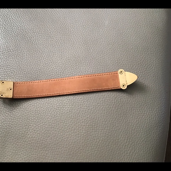 RARE LOUIS VUITTON LEATHER BRACELET SIZE S - Picture 8 of 13